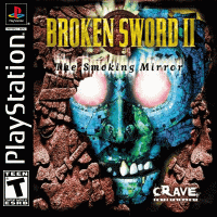 Broken Sword II PAL Playstation  box art